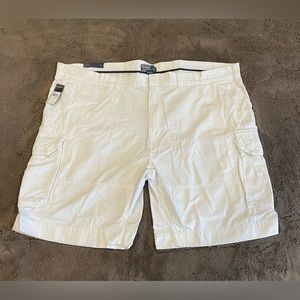 Polo Cargo Shorts 100% Cotton Size 56B color White